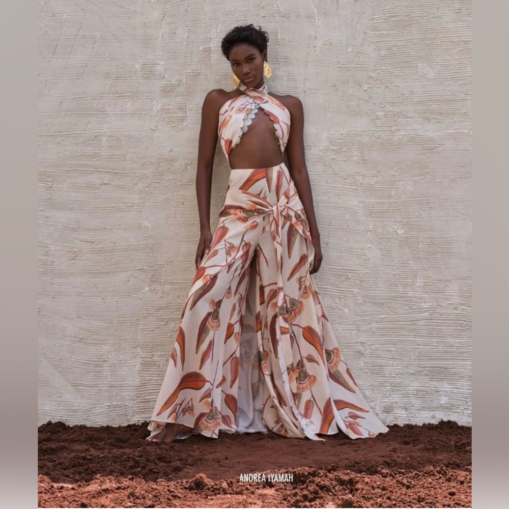 Andrea Iyamah Thema Eucalyptus pants